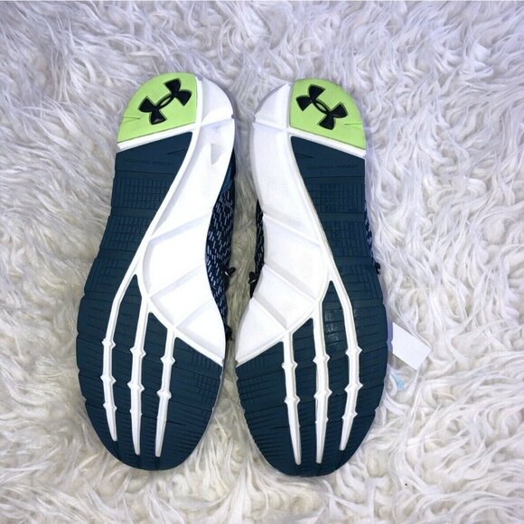 UNDER ARMOUR Womens Charged All-Around Speedknit Shoe True Blue White - Picture 9 of 10